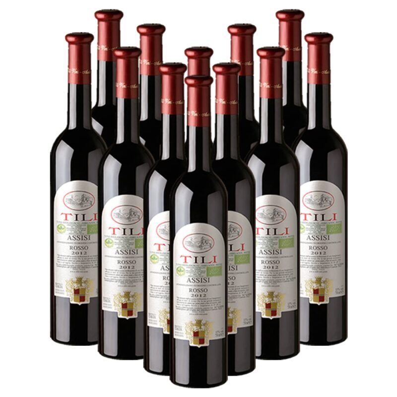 Tili Vini Assisi - Assisi Rosso box 12 bottles